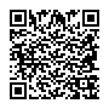 Codice QR per il numero di telefono +2694706146