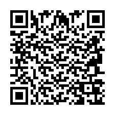 Código QR para número de teléfono +2694706150