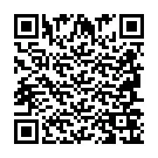 QR kód a telefonszámhoz +2694706174