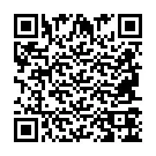 QR код за телефонен номер +2694706207