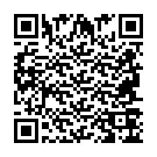 QR-код для номера телефона +2694706297