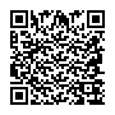 Código QR para número de teléfono +2694706338