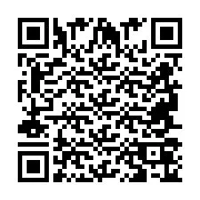QR Code for Phone number +2694706537