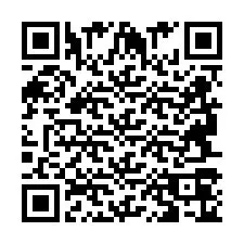 QR-code voor telefoonnummer +2694706582