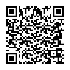 QR-код для номера телефона +2694706584