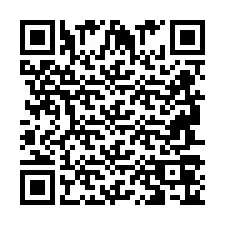 QR-код для номера телефона +2694706595