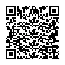 QR Code pour le numéro de téléphone +2694706596