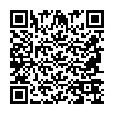 Código QR para número de telefone +2694706597