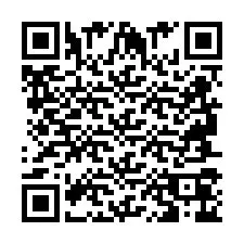 QR код за телефонен номер +2694706608