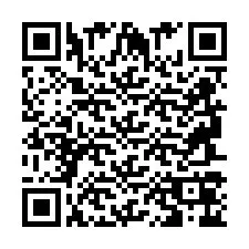 QR kód a telefonszámhoz +2694706641