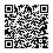 QR-код для номера телефона +2694706682