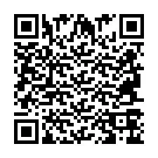 QR-code voor telefoonnummer +2694706683