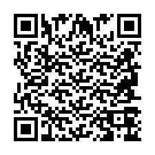 QR Code pour le numéro de téléphone +2694706689