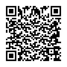Codice QR per il numero di telefono +2694706698