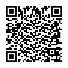 QR код за телефонен номер +2694706708