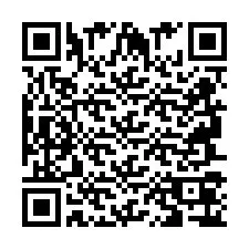 Código QR para número de teléfono +2694706714