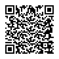 Código QR para número de teléfono +2694706720