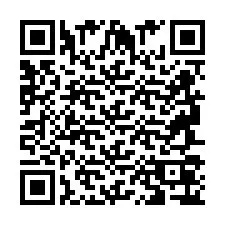 QR-код для номера телефона +2694706721