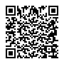 QR kód a telefonszámhoz +2694706724