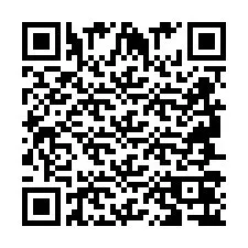 QR kód a telefonszámhoz +2694706728