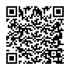 QR Code สำหรับหมายเลขโทรศัพท์ +2694706734