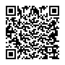 QR-koodi puhelinnumerolle +2694706736