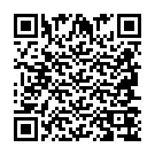 QR-код для номера телефона +2694706738