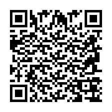 Codice QR per il numero di telefono +2694706741