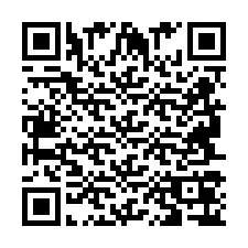 Código QR para número de telefone +2694706746