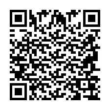 Código QR para número de teléfono +2694706775