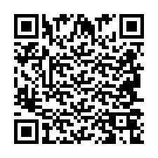 QR Code for Phone number +2694706836