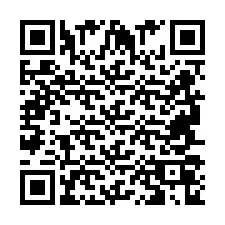 QR Code สำหรับหมายเลขโทรศัพท์ +2694706837