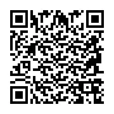 QR kód a telefonszámhoz +2694706841