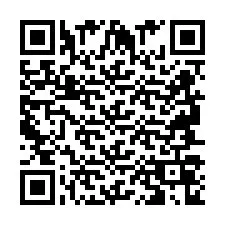 QR Code pour le numéro de téléphone +2694706858