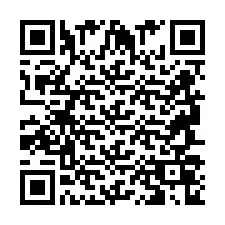 QR-код для номера телефона +2694706871