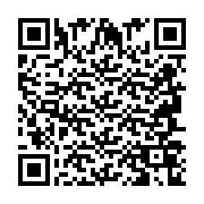 QR-код для номера телефона +2694706874