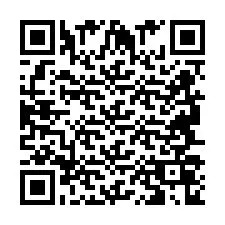 QR-code voor telefoonnummer +2694706876