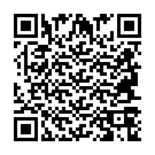 QR-code voor telefoonnummer +2694706883