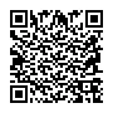 Código QR para número de telefone +2694706901