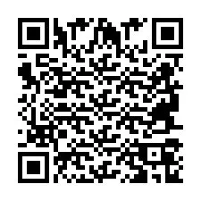 QR kód a telefonszámhoz +2694706903