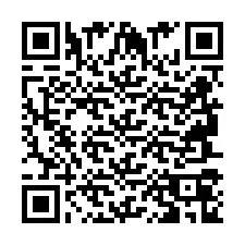 QR-код для номера телефона +2694706904