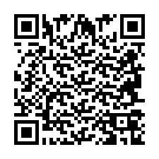 QR Code pour le numéro de téléphone +2694706912