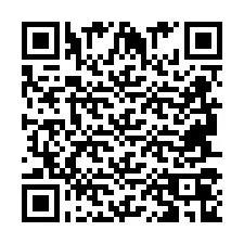 Codice QR per il numero di telefono +2694706917