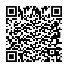 QR kód a telefonszámhoz +2694706920