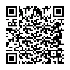 QR-код для номера телефона +2694706926