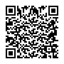 QR-code voor telefoonnummer +2694706959