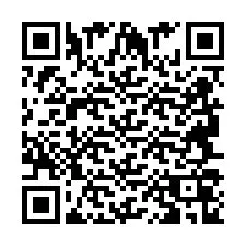 QR-код для номера телефона +2694706962