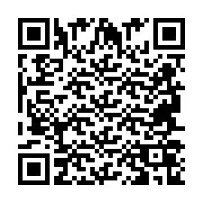 Código QR para número de telefone +2694706967