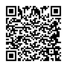 QR-код для номера телефона +2694706976