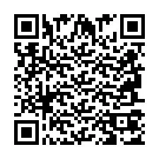 Kod QR dla numeru telefonu +2694707004